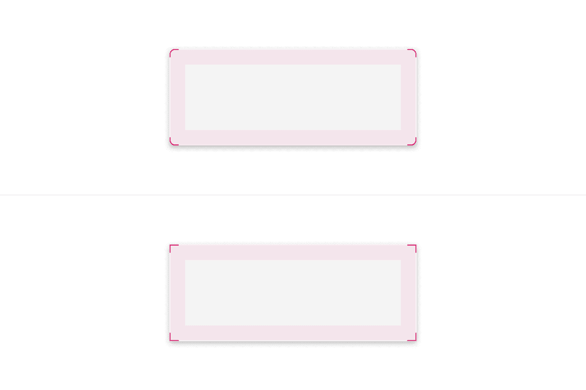 Popover container corner options.