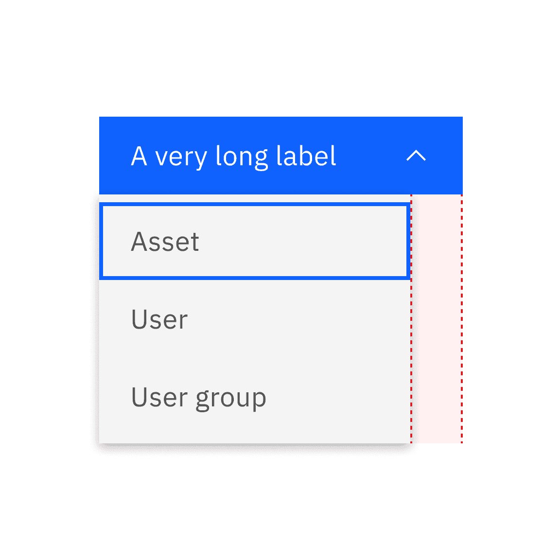 Do not make the menu appear shorter than the menu button or combo button